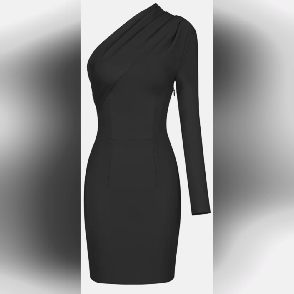 Black Midi Dress